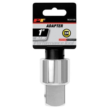Performance Tool 3/4 In (F) X 1 In (M) Adapter Socket Adapter, W34158 W34158